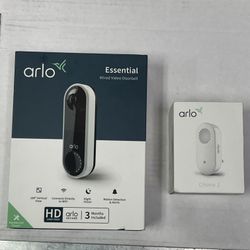 Arlo Wired Video Doorbell And Chime Bundle NIB