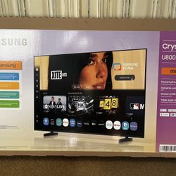 50” Samsung Crystal Smart TV