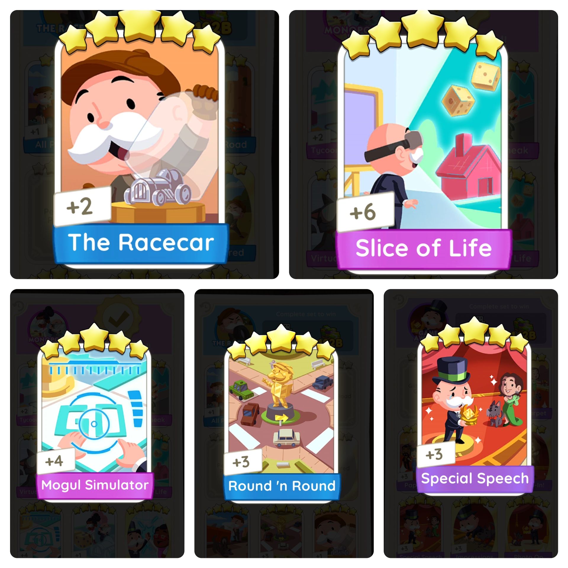 MONOPOLY GO STICKERS!!! Read Description