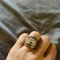 14 Karat Wedding Ring Real Diamonds