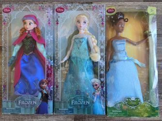 Disney Store Dolls (Prices In Description)