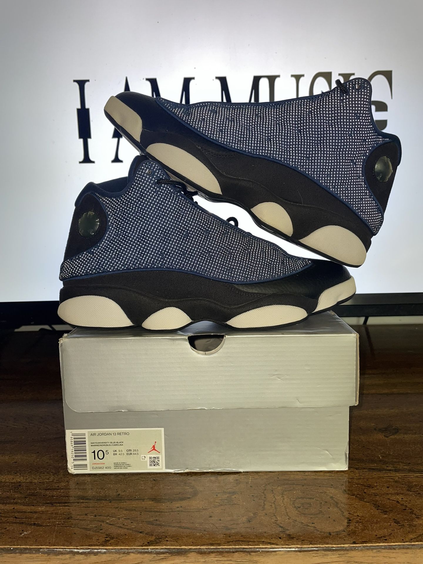 Brave Blue Jordan 13s