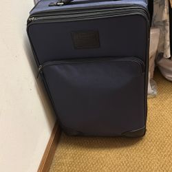 Coach 21” Carry On Leather & Ballistic 