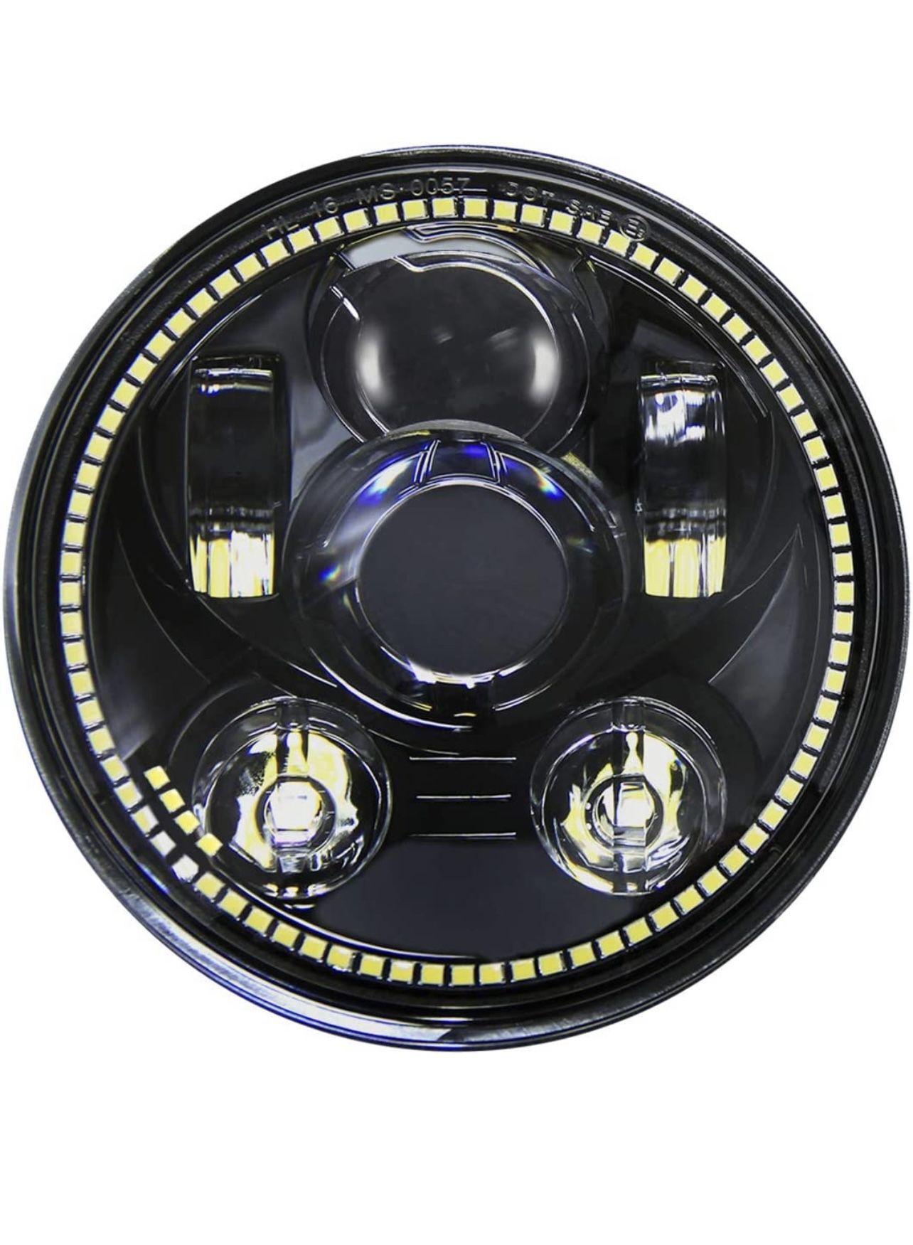 Wisamic 5-3/4 5.75 inch LED Headlight