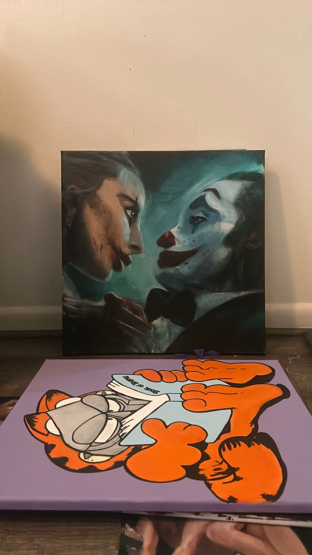 Joker Lady Gaga Painting