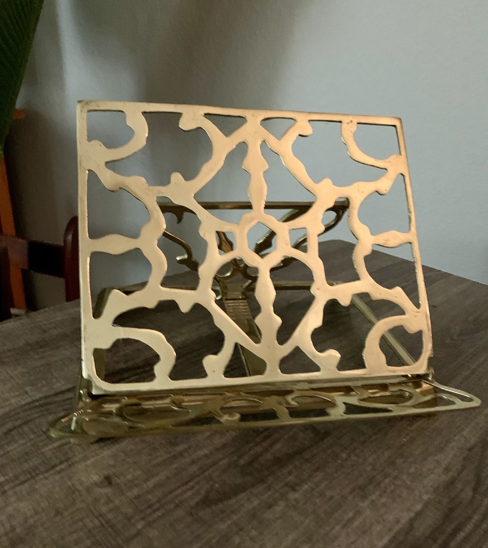 Brass Gold Book stand