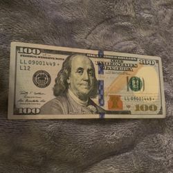 100 Dollar Star Note Bill
