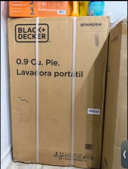 black + decker Lavadora portatil