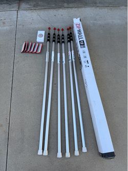 Zipwall 12 ft. Aluminum Dust Barrier Poles ( 6-Pack )