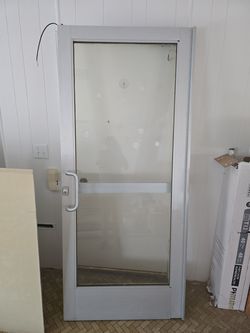Metal door $200