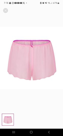 Skims Bubblegum Pink Romance Shorts