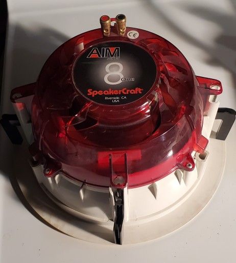 Speakercraft AIM8 Series one Pivoting In Ceiling Speakers