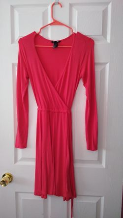 Burnt orange xsmall over knee length