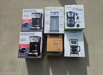 Coffee maker assortment (new) - attention resellers!!