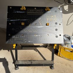 Craftsman Adjustable Workbench/table