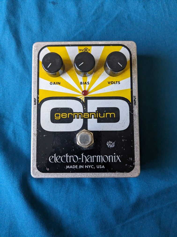 Electro Harmonix Germanium OD Overdrive Guitar Pedal
