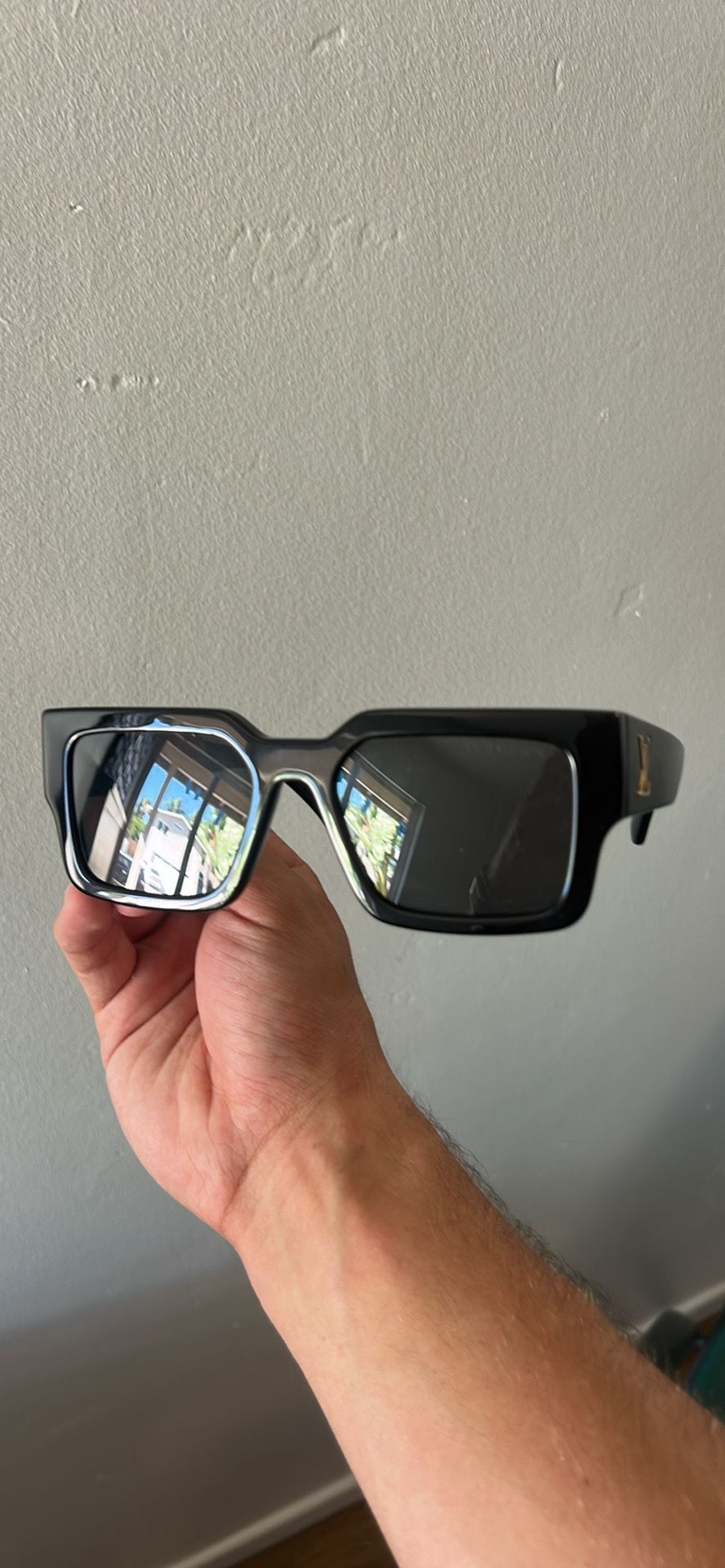 LV Black and Gold Sunglasses