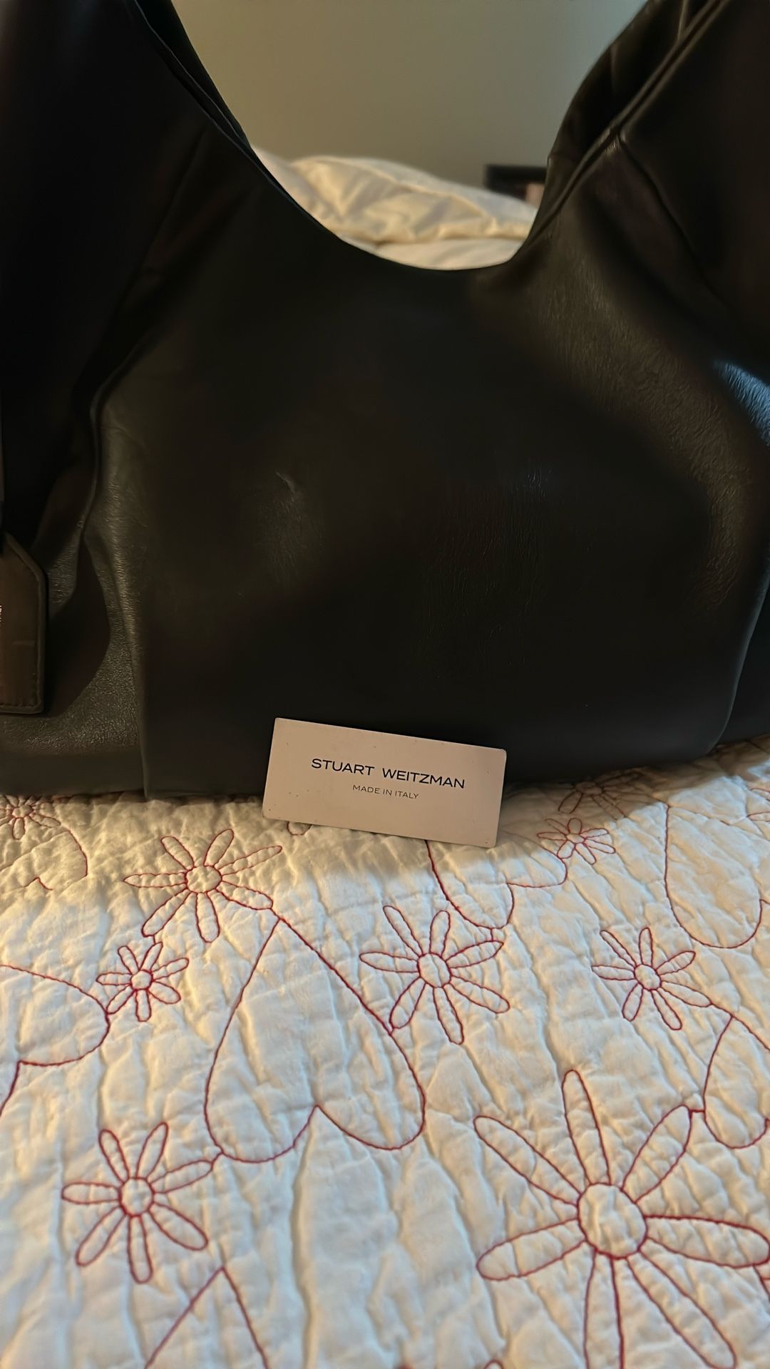 Black Stuart Weitzman Soft Nappa Leather Made In Italy ๐ฎ๐น Mint Condition Pd 800& Asking 300$ or Best Offer Pk Up Everett Mall Way