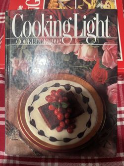 Cooking Light 1992 cookbook 