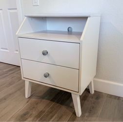 White Night Stand (can be used as small tv stand)