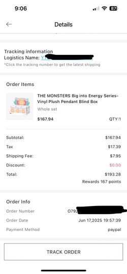 Labubu Big Into Energy whole set