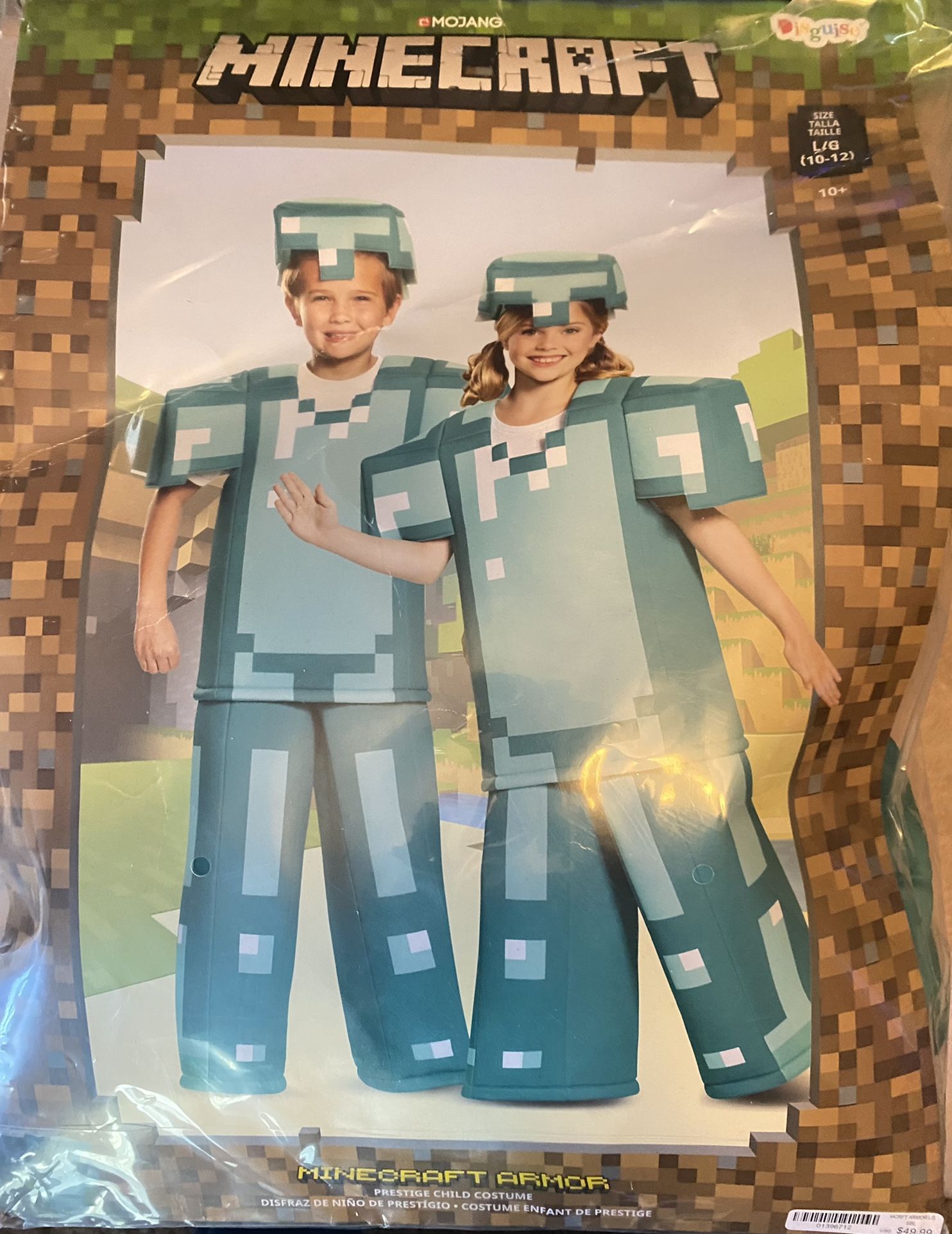 Minecraft Armor 10/12 Costume