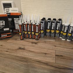 OSI QUAD Sealant Lot – 61 Cans Total – New – $300