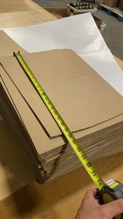 Flat Cardboard Slabs 