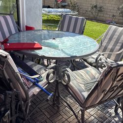 Five-Piece Patio Furniture Set Moving! Free