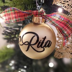 Personalized Christmas Ornaments