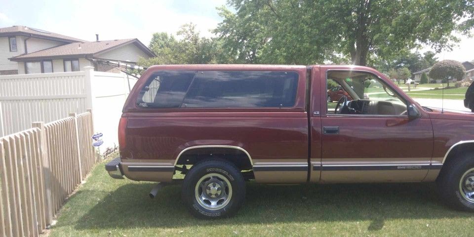 I'm Selling My Camper For Chevy OBS Short Bed