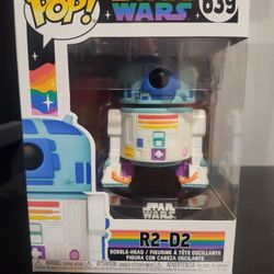 Funko Pop! Star Wars  R2D2 Pride Edition #639