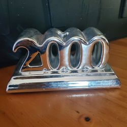 Chrome Color 2000 Candle Holder