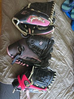 Girls Baseball Glove 9"