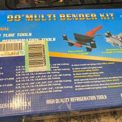 90’ Multi Bender Kit New In Box 