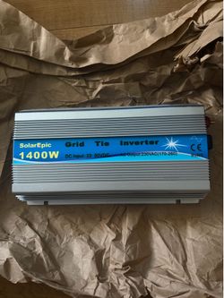 1400Watt 22-50VDC to 170-260V AC Solar Grid Tie Inverter