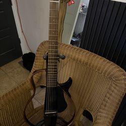 Yamaha SLG200S Silent Acoustic-Electric Guitar.