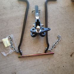 Heavy Duty Round Bar Adjustable Weight Distributing Hitches