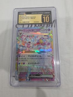 Pokémon graded 8.5,9.0,9.0,10,8.5