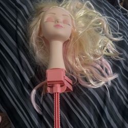 Cute Girls Hair Styling Head CGH Straight Hair Doll Hairstylist Toy Pretend Play