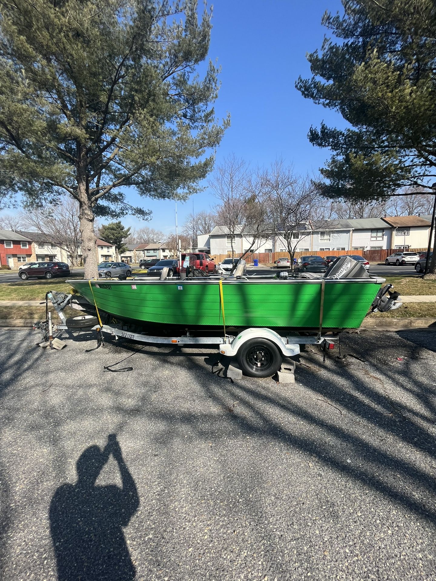 17ft Vhull Boat