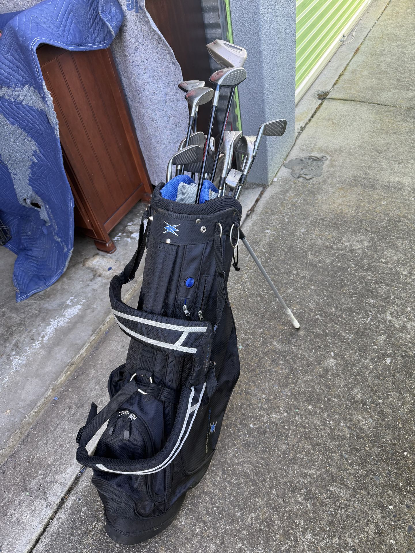 Complete Golf Club Set w/ Stand Bag – Mizuno Irons, Driver, Woods – Ready to Play
