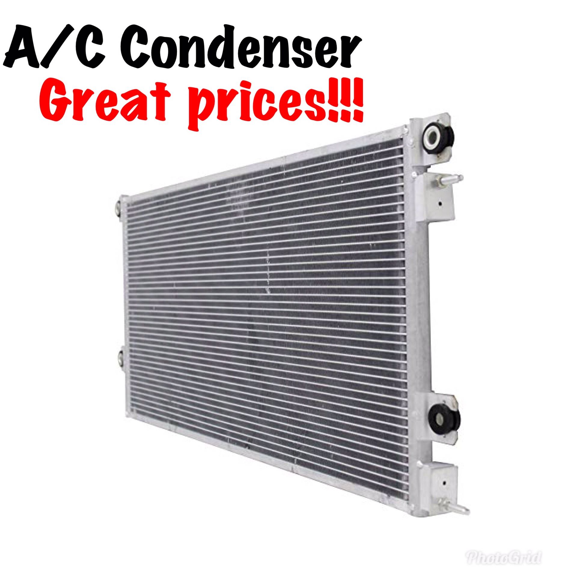 Ac condenser and evaporator