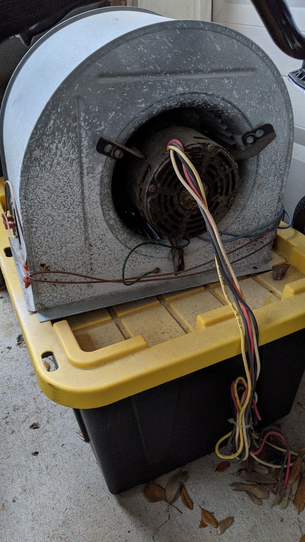 HVAC blower motor