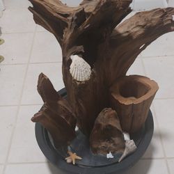  Pull table top driftwood fountain