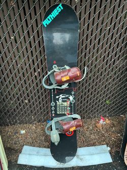 Filthiest Snowboard with Bindings