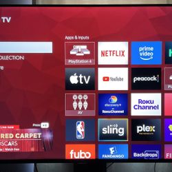 4k Tlc Roku 65” Smart Tv