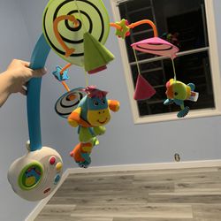 Music Mobile For Crib Or Changing Table 