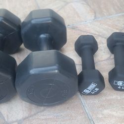 10lb. Pair And 4 Lb.s Pair  Dumbbells Great Condition 