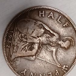 Half Penny 1932 